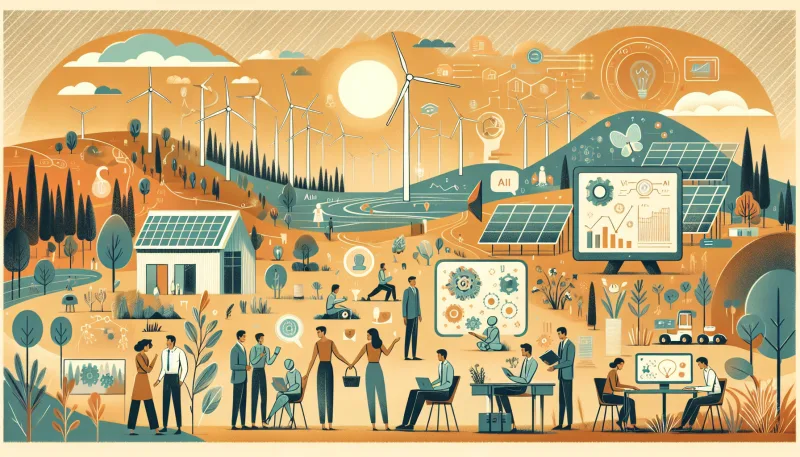 생성 AI와 재생에너지 허브, 일상이 달라진 순간