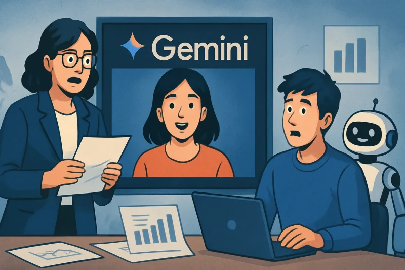 구글 Gemini를 활용한 AI 기반 비디오 제작 자동화 기술 소개.