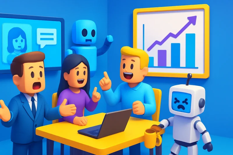 AI 기술을 활용한 생성형 챗봇이 연예인과의 관계에서 과도한 몰입을 자동화하여 해결하는 방법을 소개합니다.