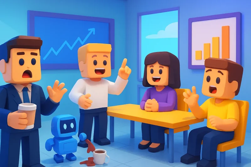 생성형 AI 기술이 도입되면서 직장 문화와 업무 방식에 혁신이 일어났다.