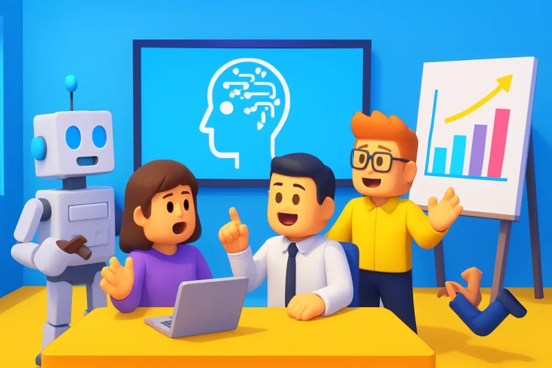 AI 기술의 혁신이 생성형 자동화를 통해 직장과 일상에 미치는 영향을 설명합니다.