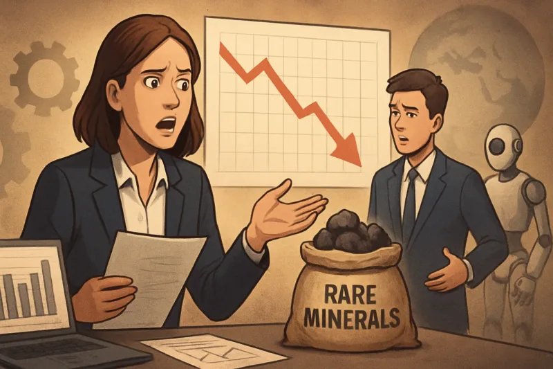 AI 기술을 활용한 희귀 광물 공급망의 보안 자동화 혁신 방안.