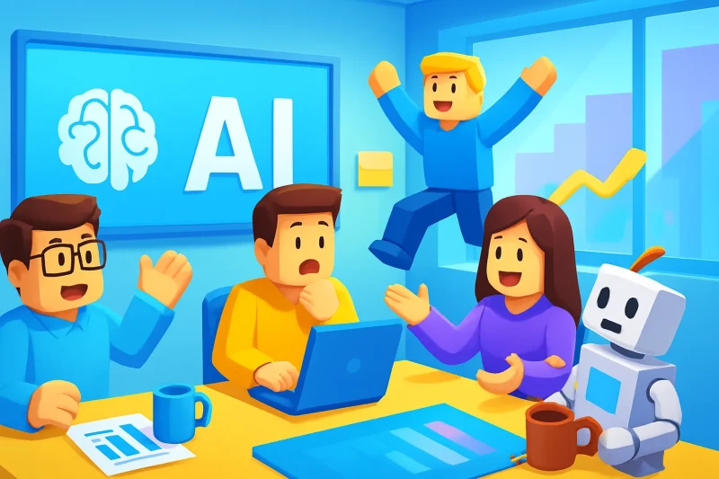 생성형 AI의 한계를 극복하기 위한 혁신적인 기술과 자동화 솔루션을 탐색하는 모습입니다.