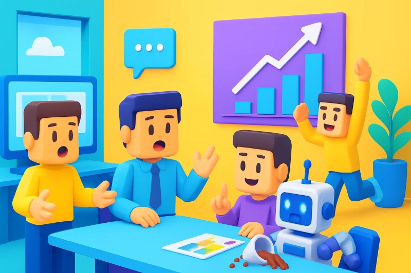 생성형 AI 기술을 활용한 자동화로 기업의 업무 효율성을 높이는 혁신적인 방법.