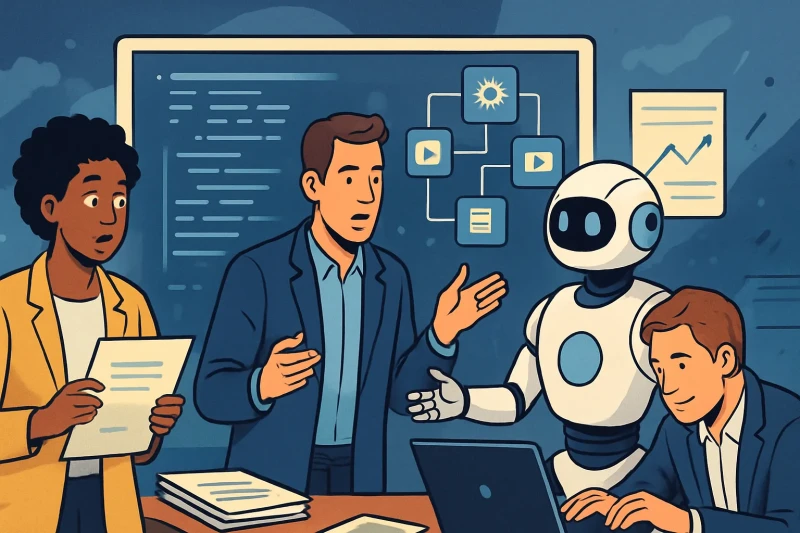 생성형 AI 기술의 자동화 서비스 통합이 보안 문제를 야기하는 현상을 다룹니다.