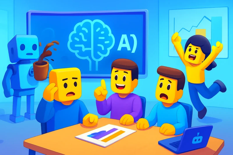 AI 기술의 발전이 인간의 사고 능력에 미치는 영향과 그에 대한 해결책을 논의한다.