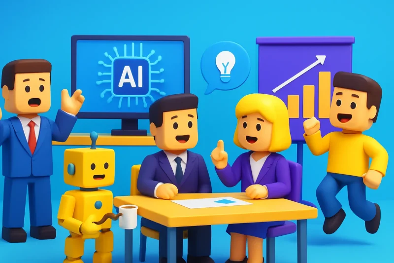 AI 기술의 발전이 업무의 혁신을 가져오지만, 보안과 권력 집중 문제에 대한 논의가 필요하다.