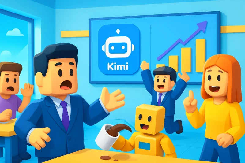 Kimi 챗봇의 발전이 AI 기술 혁신과 업무 자동화를 통한 기업 가치 상승을 이끌 것으로 예상된다.