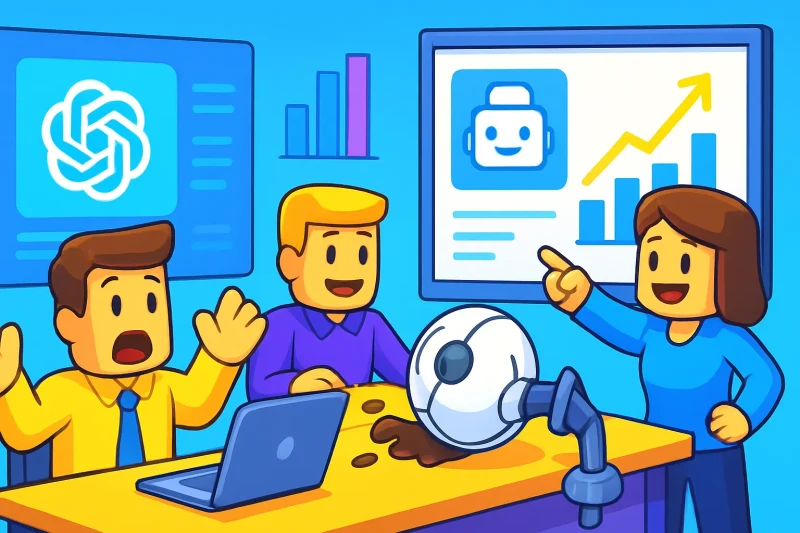 OpenAI의 ChatGPT가 생성형 AI 기술을 통해 업무 자동화와 혁신을 이끌어냅니다.