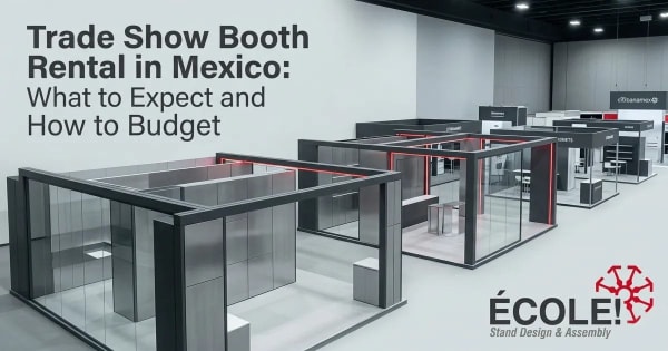 Trade show booth rental pricing guide Mexico