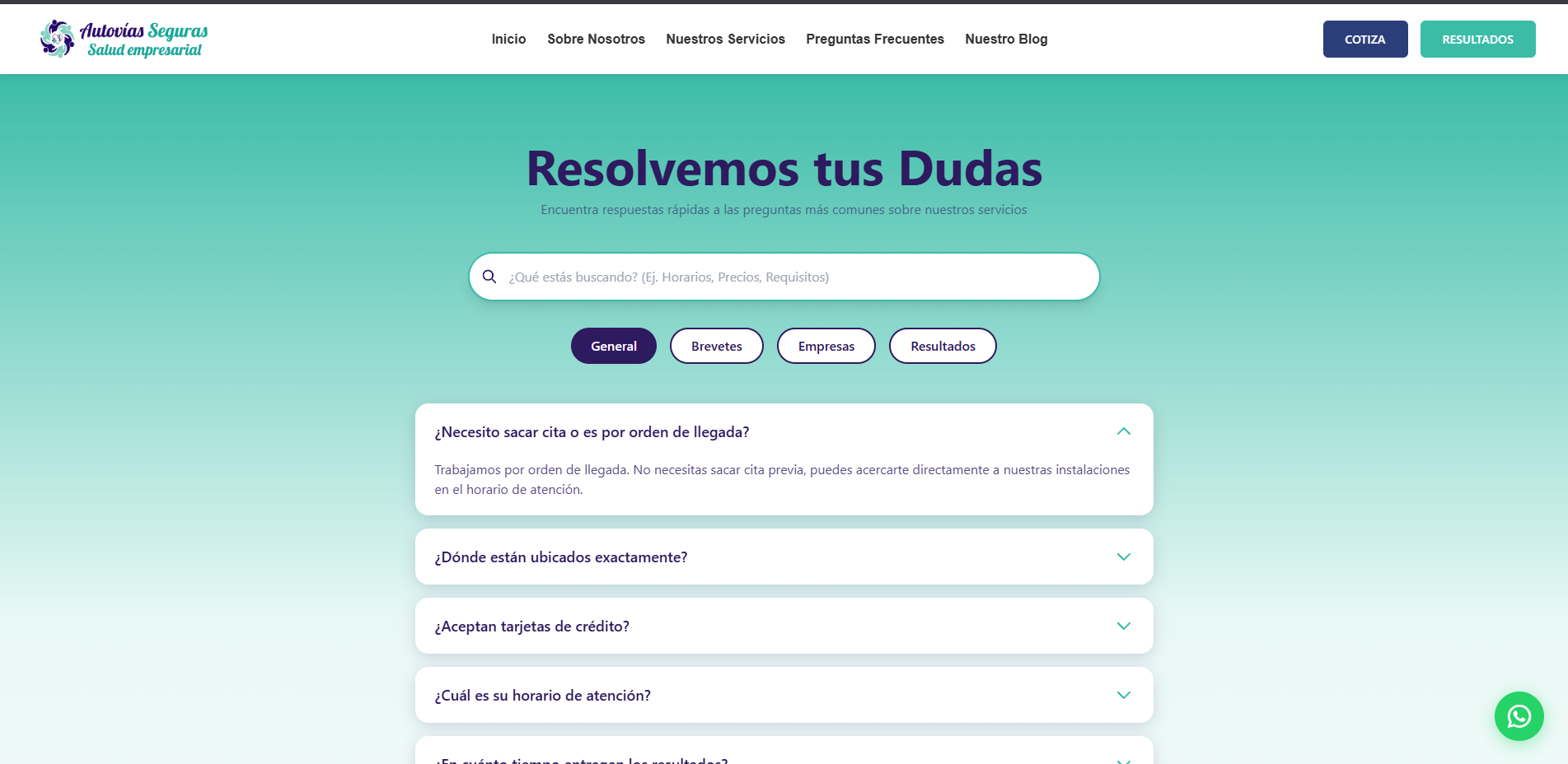 Policlínico Autovías Seguras