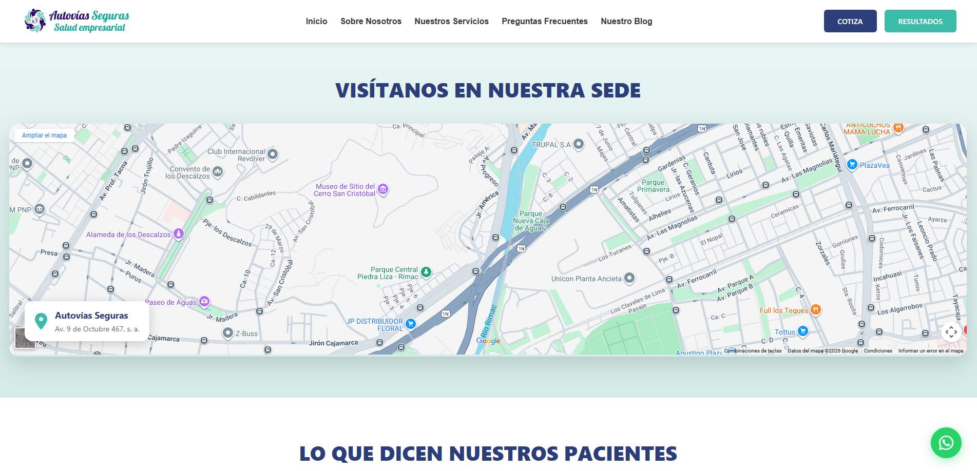 Policlínico Autovías Seguras