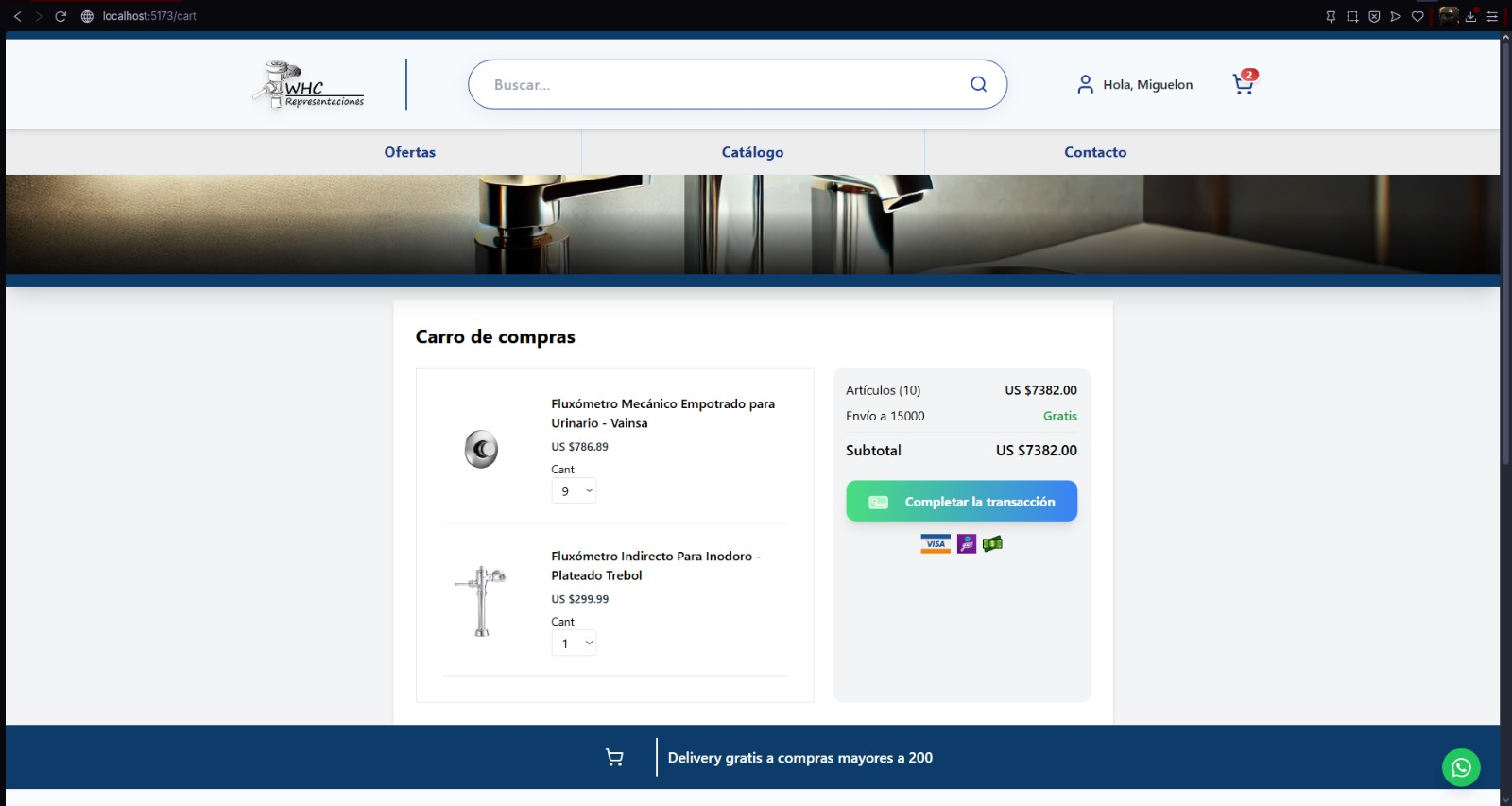 E-commerce Gasfitería