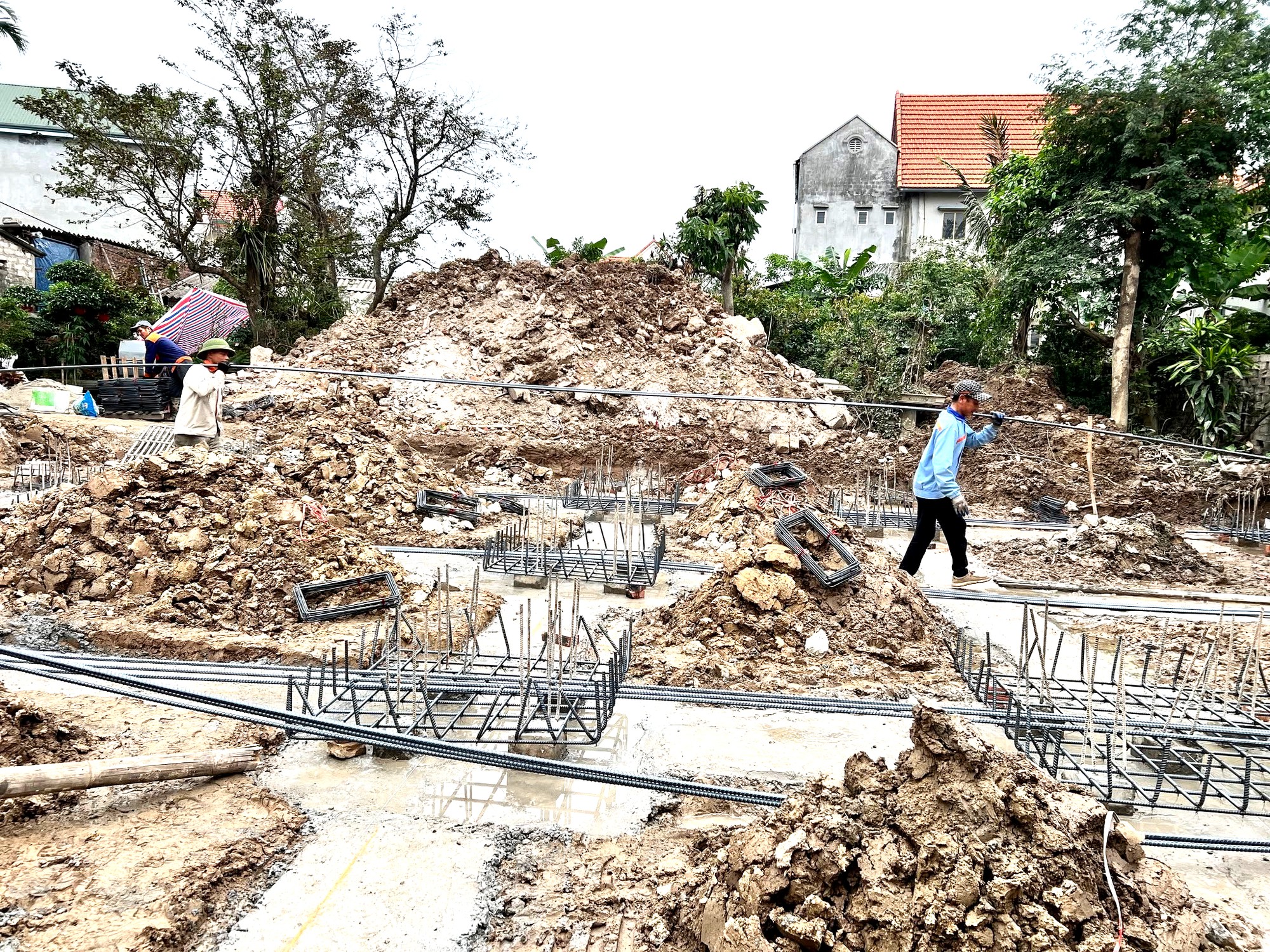 Những lưu ý cần tránh khi thi công móng nhà- Ảnh 1.