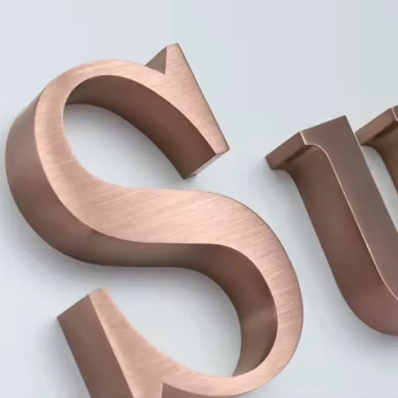 Letras de LED personalizadas