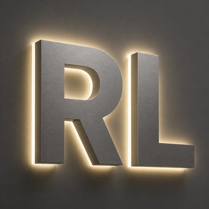 letras-retroiluminadas-acero-inoxidable-rotulos-learoy-con-luz