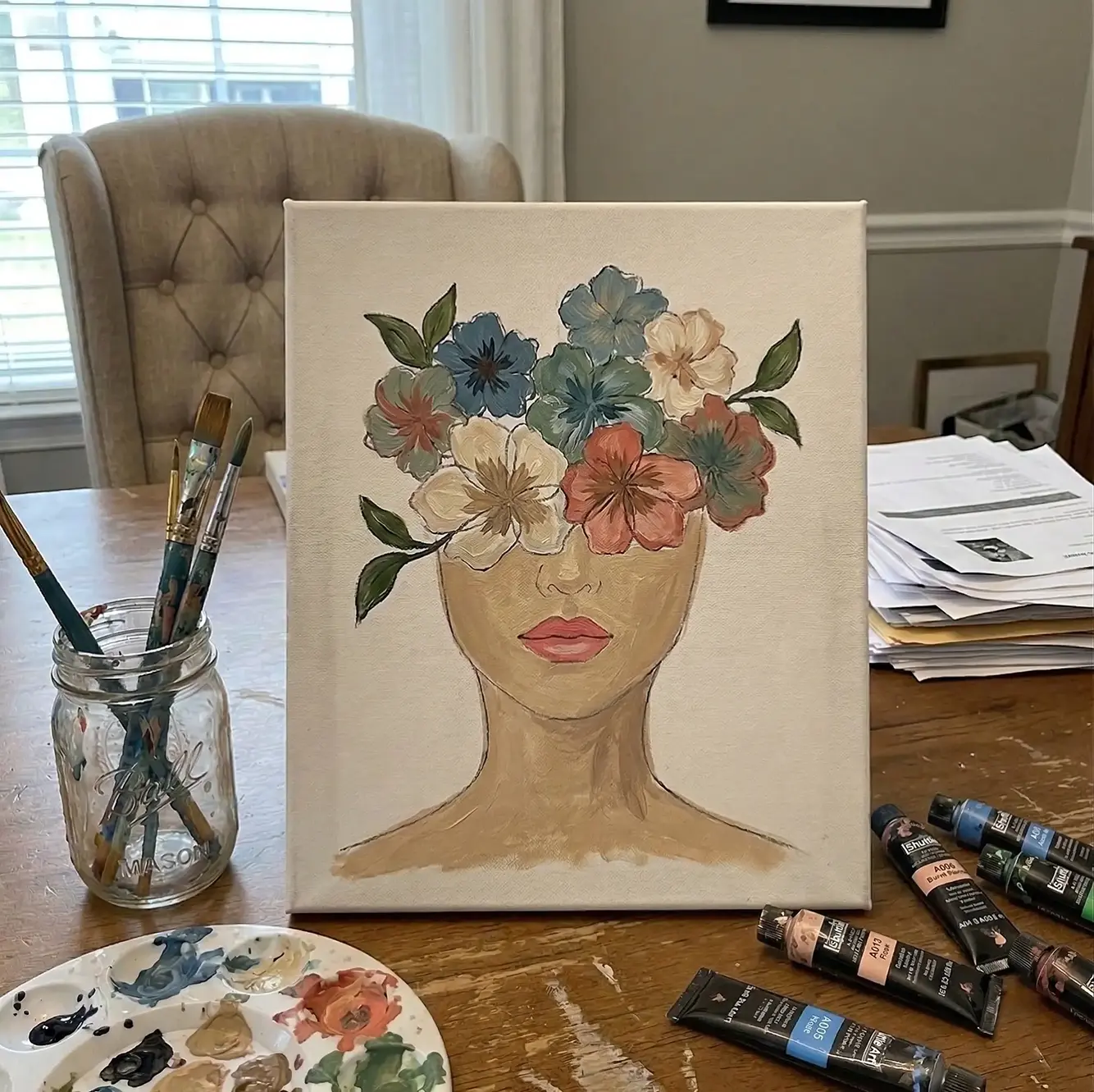 Customer finished painting 2