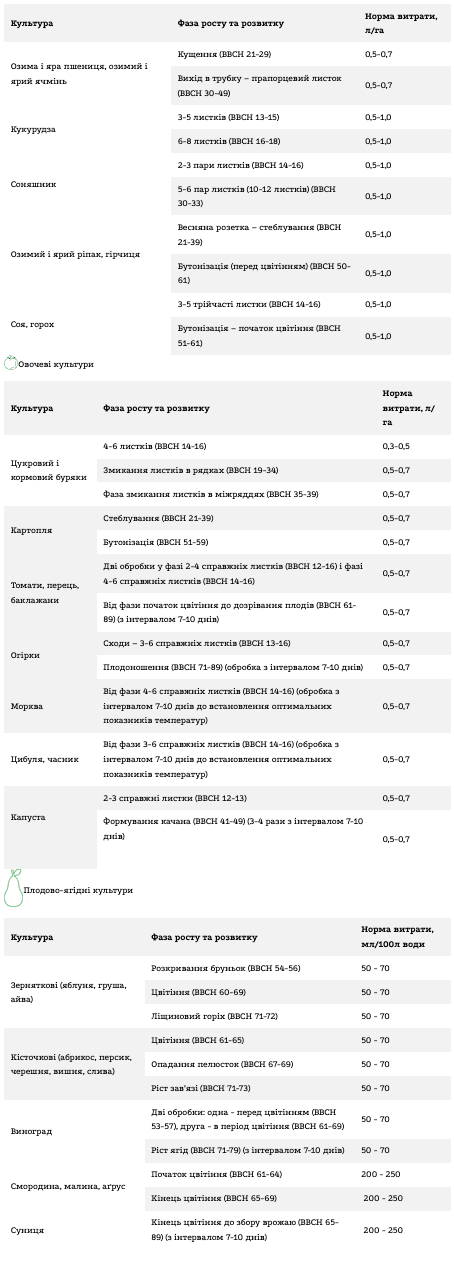 Регламент застосування