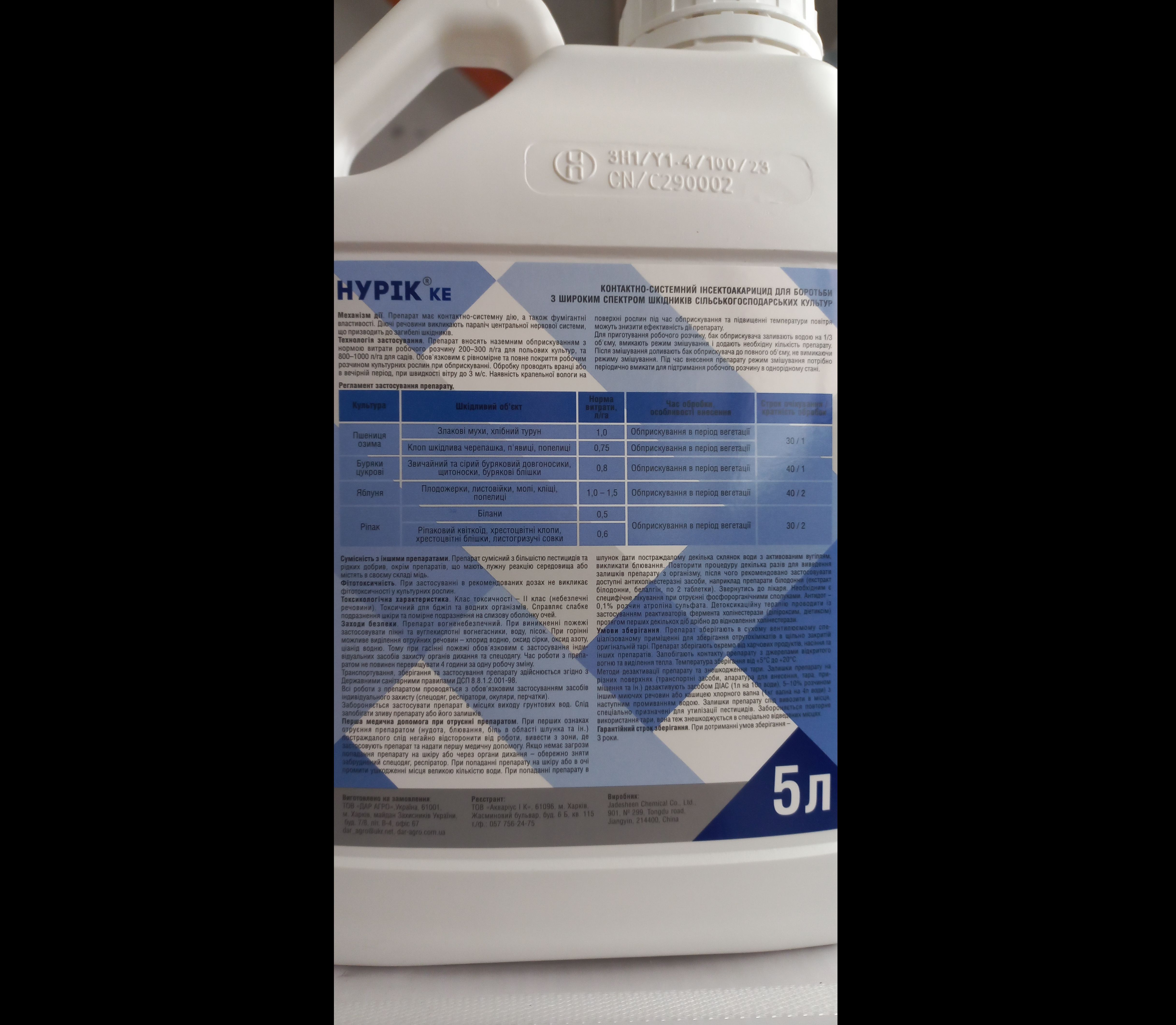 Регламент застосування