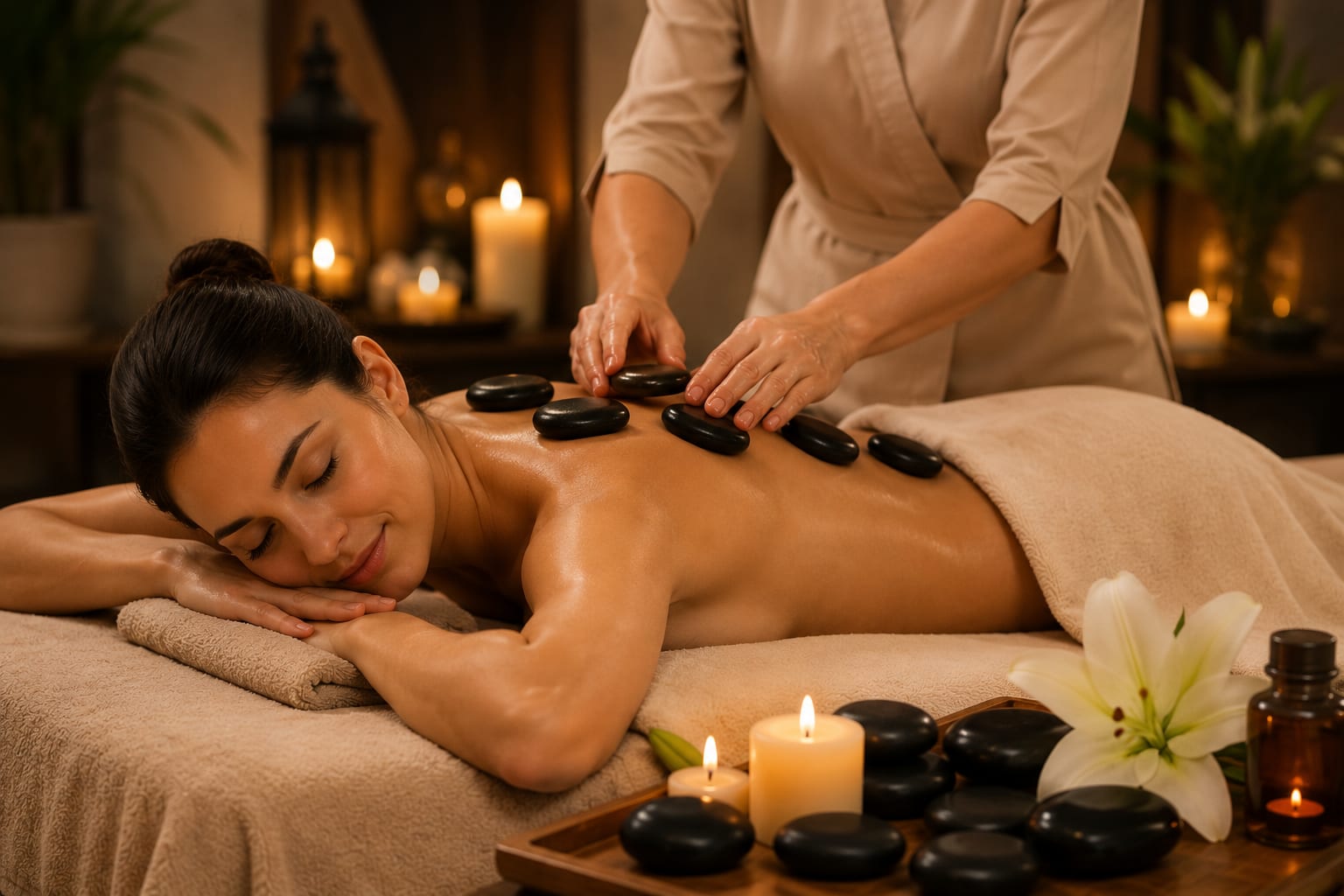 Hot Stone massage in goa