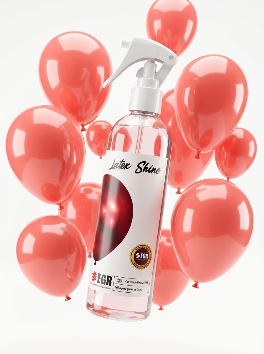 Látex Shine Botella con Atomizador