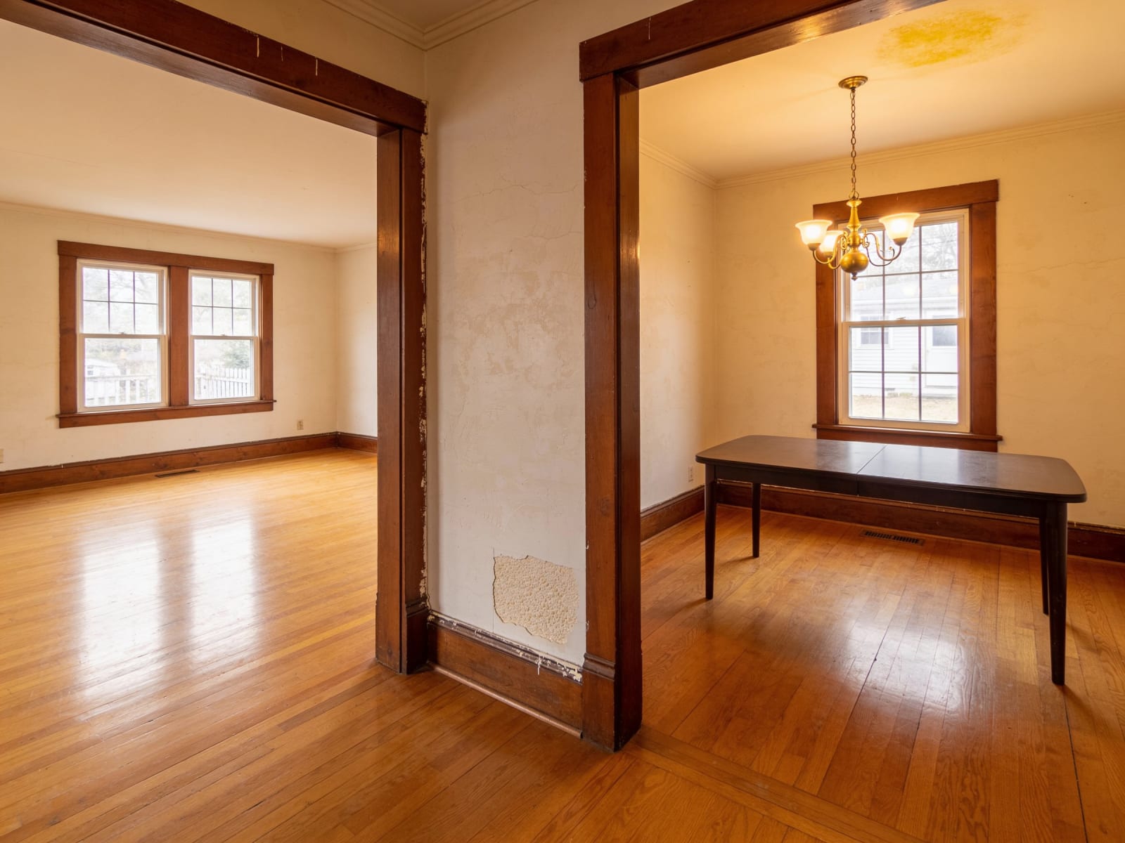 Cabinets before refinishing — Woburn, MA