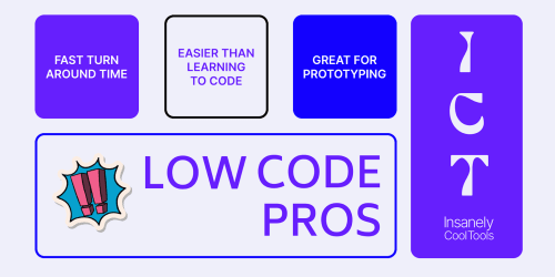 What Are Low Code Tools? infographic