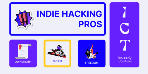 What Is Indie Hacking? infographic