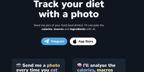 Meals.chat landing page