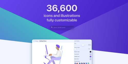 Shape landing page