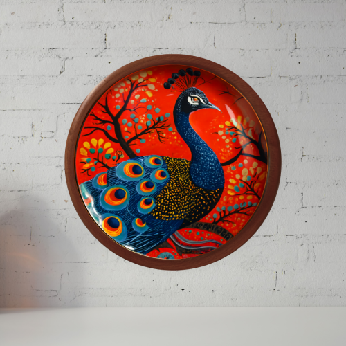Flamecrest Reverie Wooden Wall Plate - Image 1