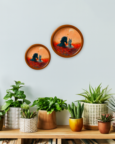 Twilight Companions Wooden Decorative Wall Plate 10 inch - Image 2