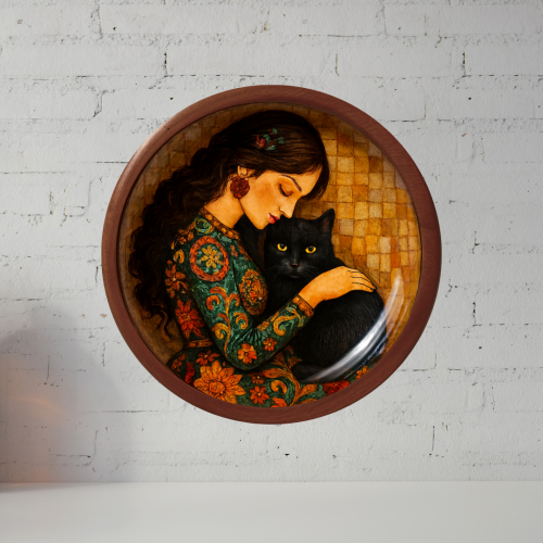 A Moment of Trust Wooden Wall Plate - Image 1