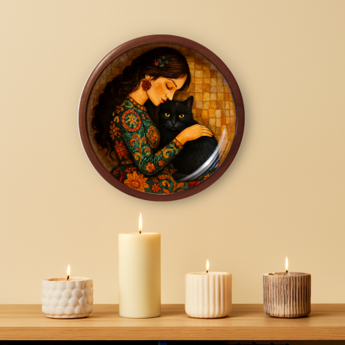 A Moment of Trust Wooden Wall Plate - Image 4