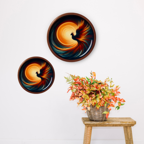 Solar Ascent Wooden Wall Plate  - Image 4