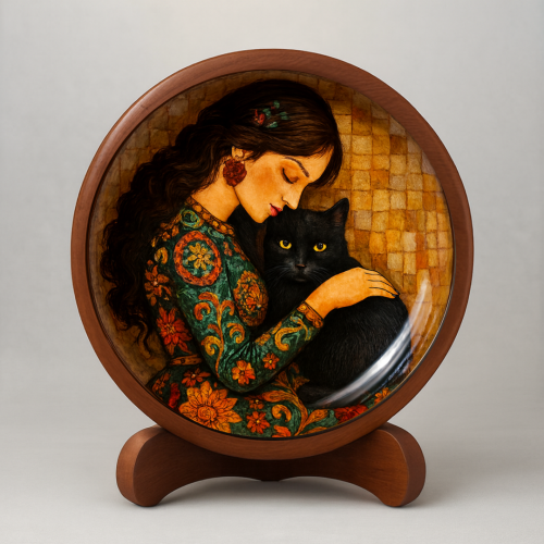 A Moment of Trust Wooden Wall Plate - Image 2