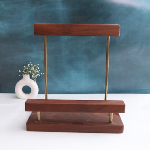 Wooden Cutting Board Stand - Image 2