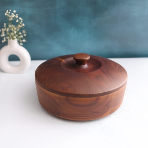 Wooden Roti Box - Image 4