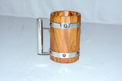 Wooden Beer Mug