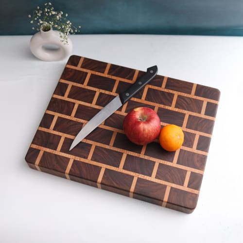 Wooden Cutting Board and Stand - Image 5