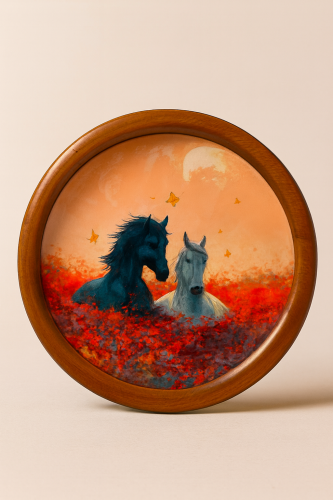 Twilight Companions Wooden Decorative Wall Plate 10 inch - Image 1