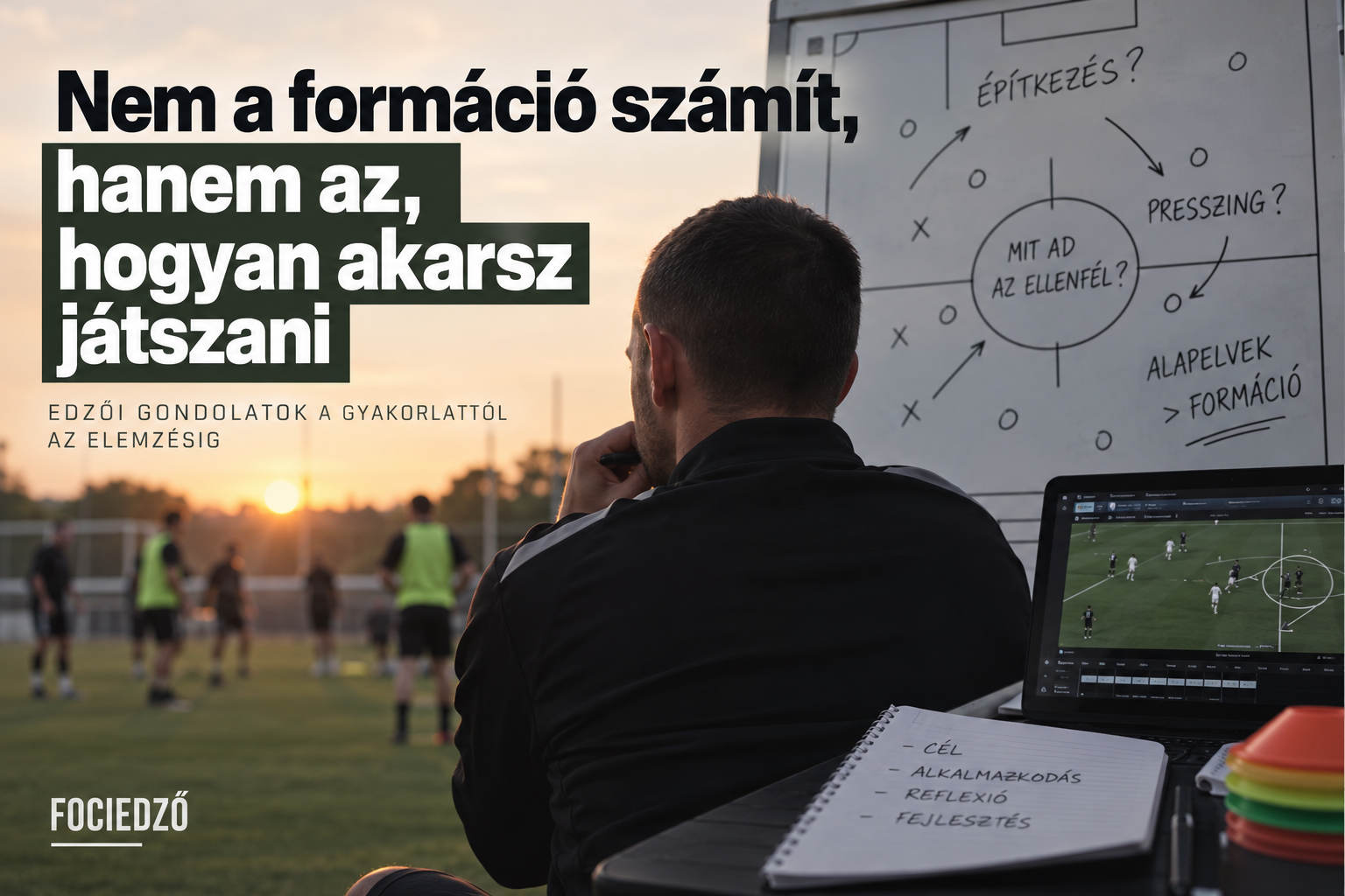 Nem a formáció számít, hanem az, hogyan akarsz játszani