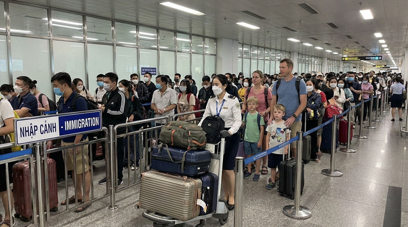 Instructions for Entering Tan Son Nhat 2026 for International Visitors and Overseas Vietnamese