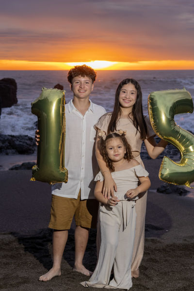 Familia cumpleañero