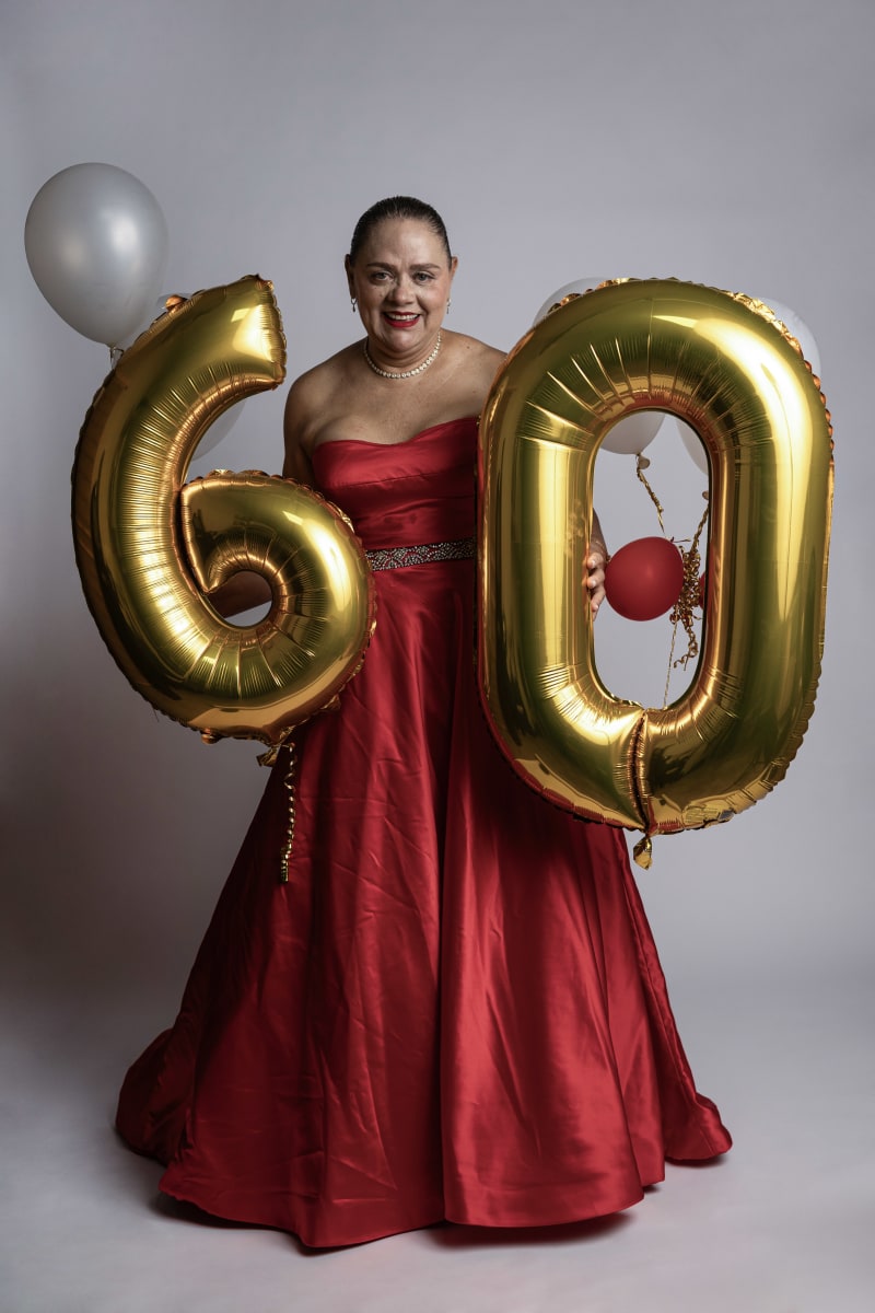 Cumpleañera feliz