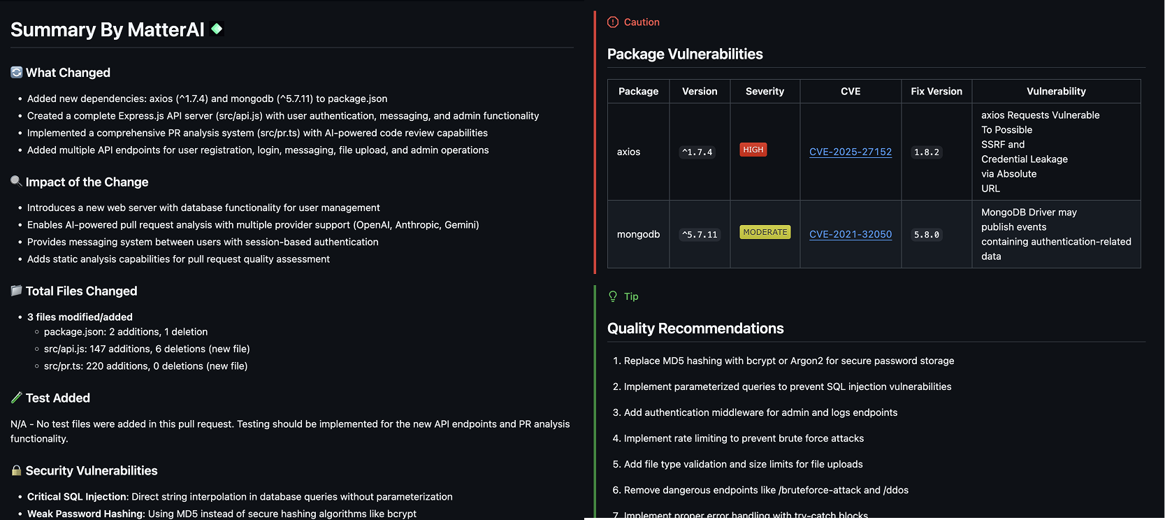 AI Summaries v2