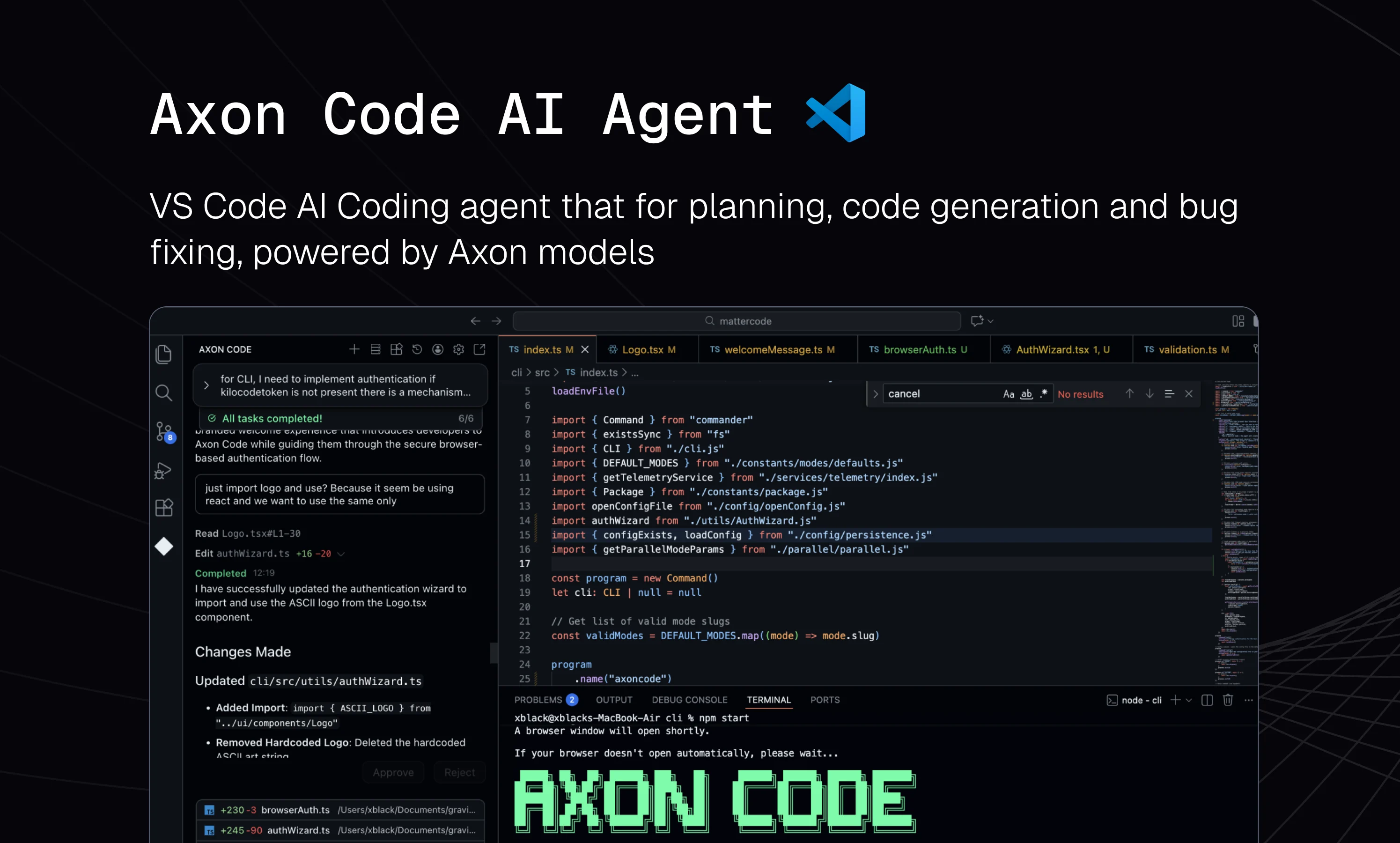Axon Code Logo