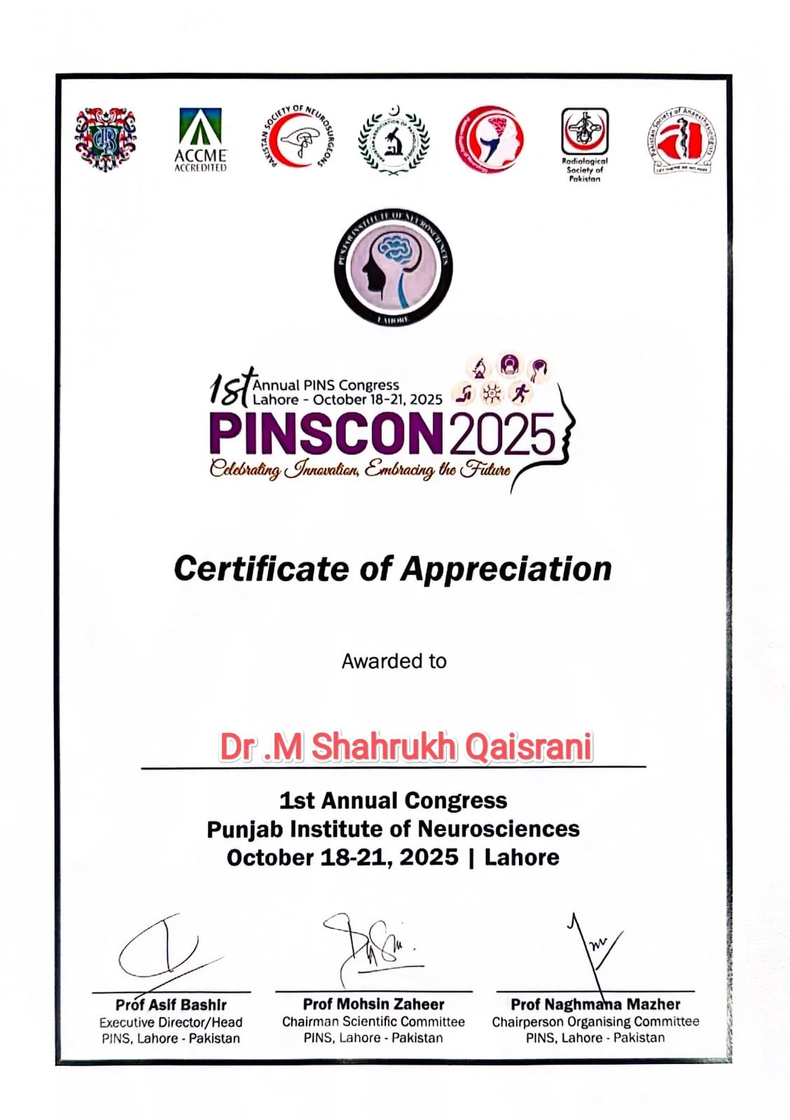 Professional certificate 6