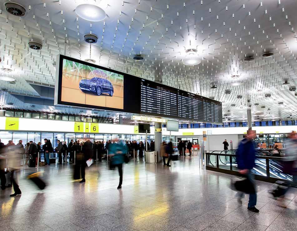 Publicité dans les aéroports