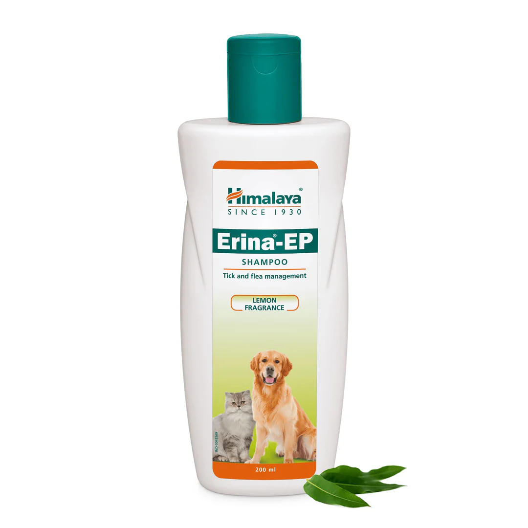 Himalaya Erina-EP Pet Shampoo Anti-Tick & Flea | Dogs & Cats | Nepal